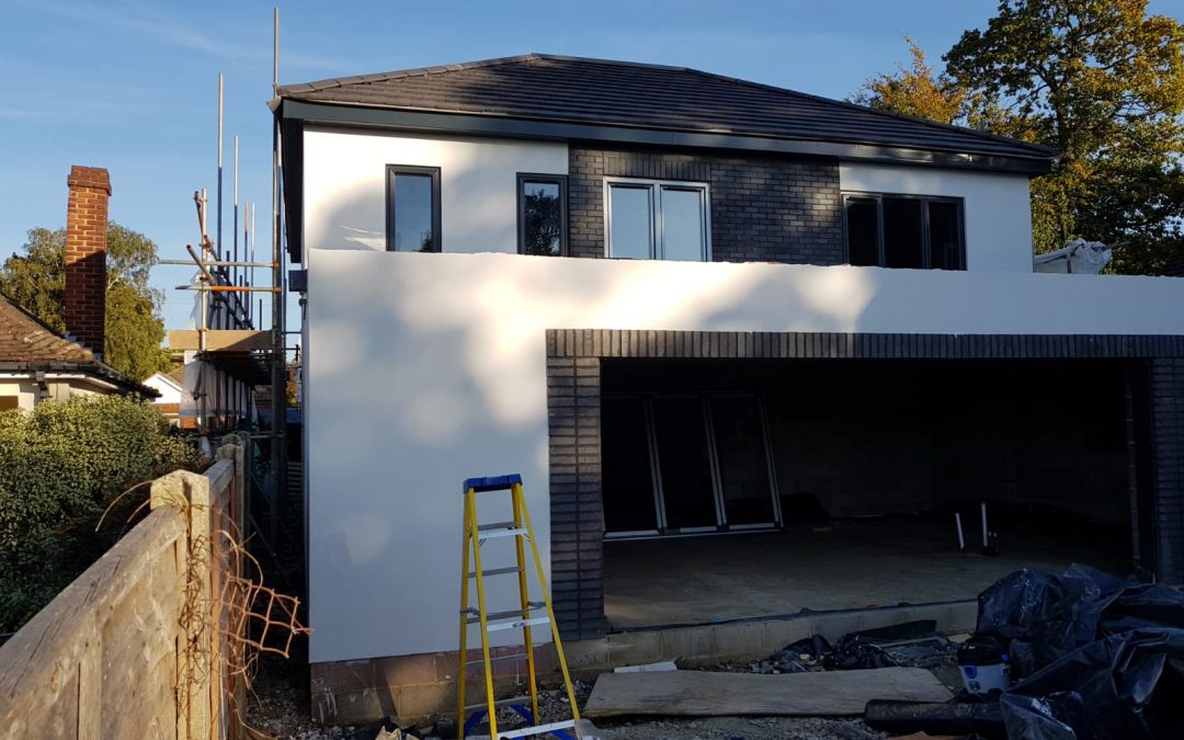 White Silicone Render Maidstone